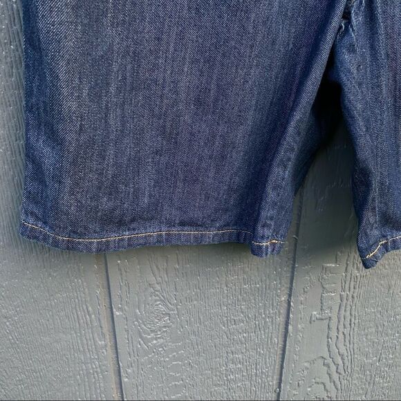 L.L. Bean Classic Fit Straight Jean Shorts 10 Reg Boat Shorts - Picture 3 of 6